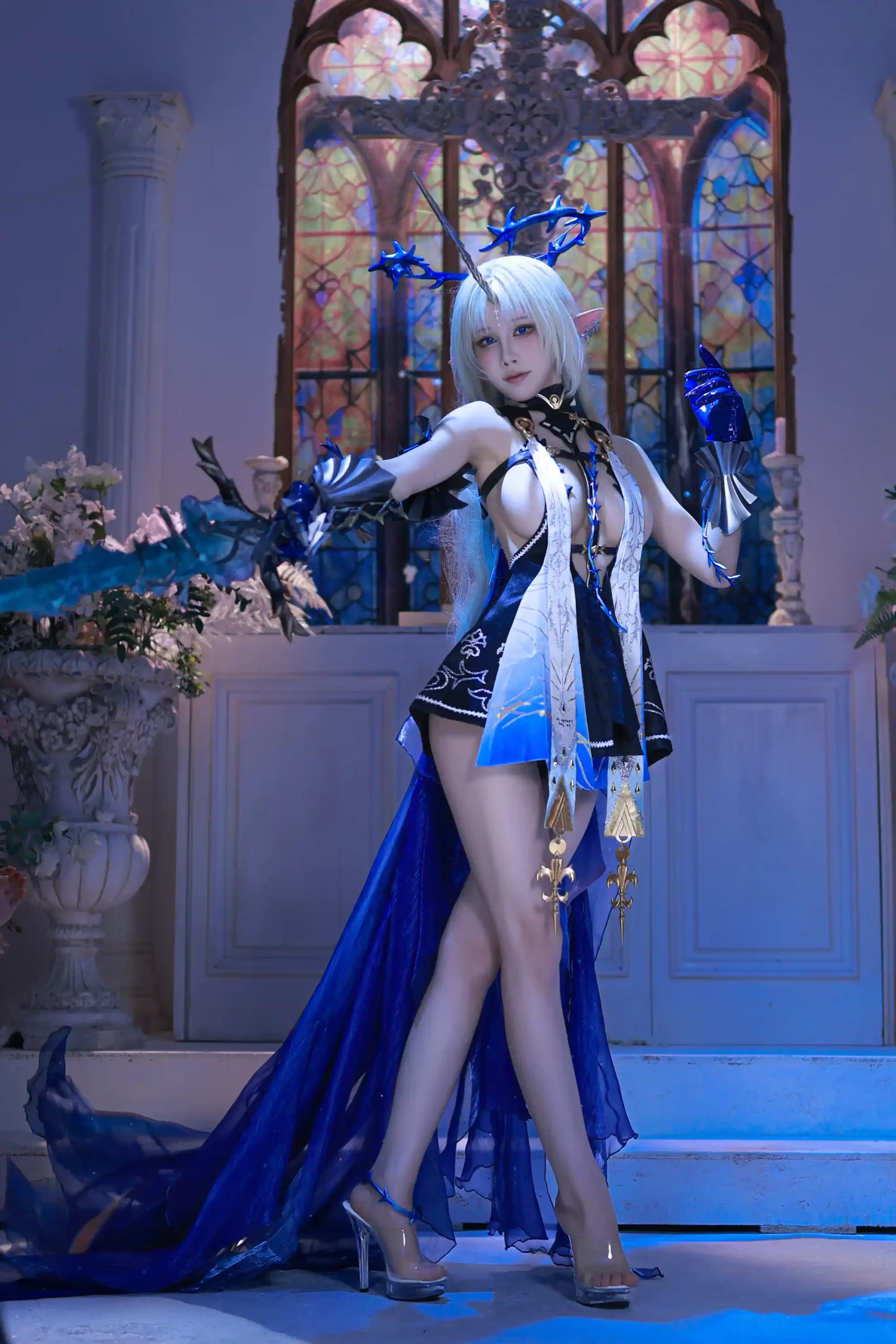 水淼Aqua cosplay Fleurdelys Wuthering Waves 5 scaled