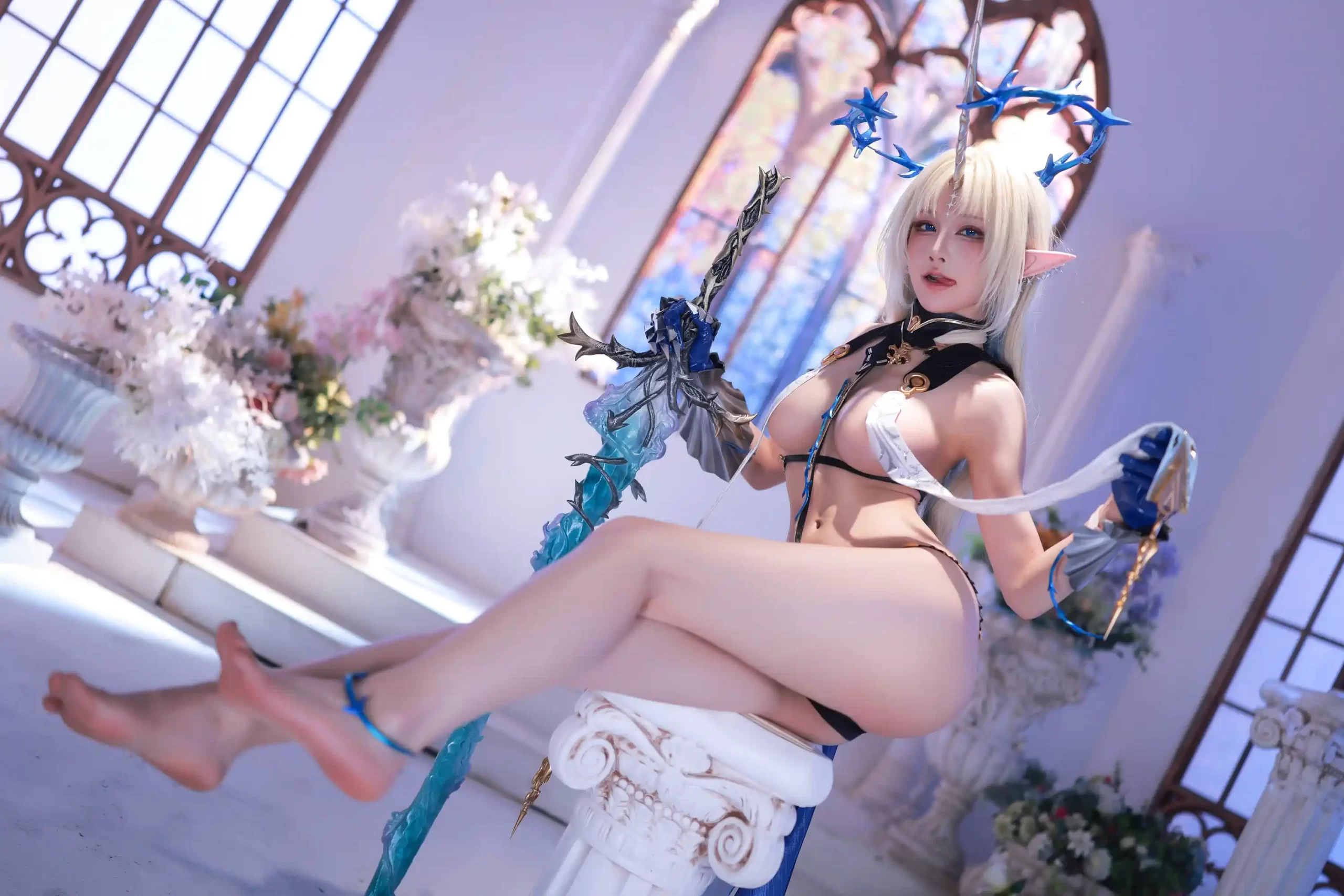 水淼Aqua cosplay Fleurdelys Wuthering Waves 51 scaled