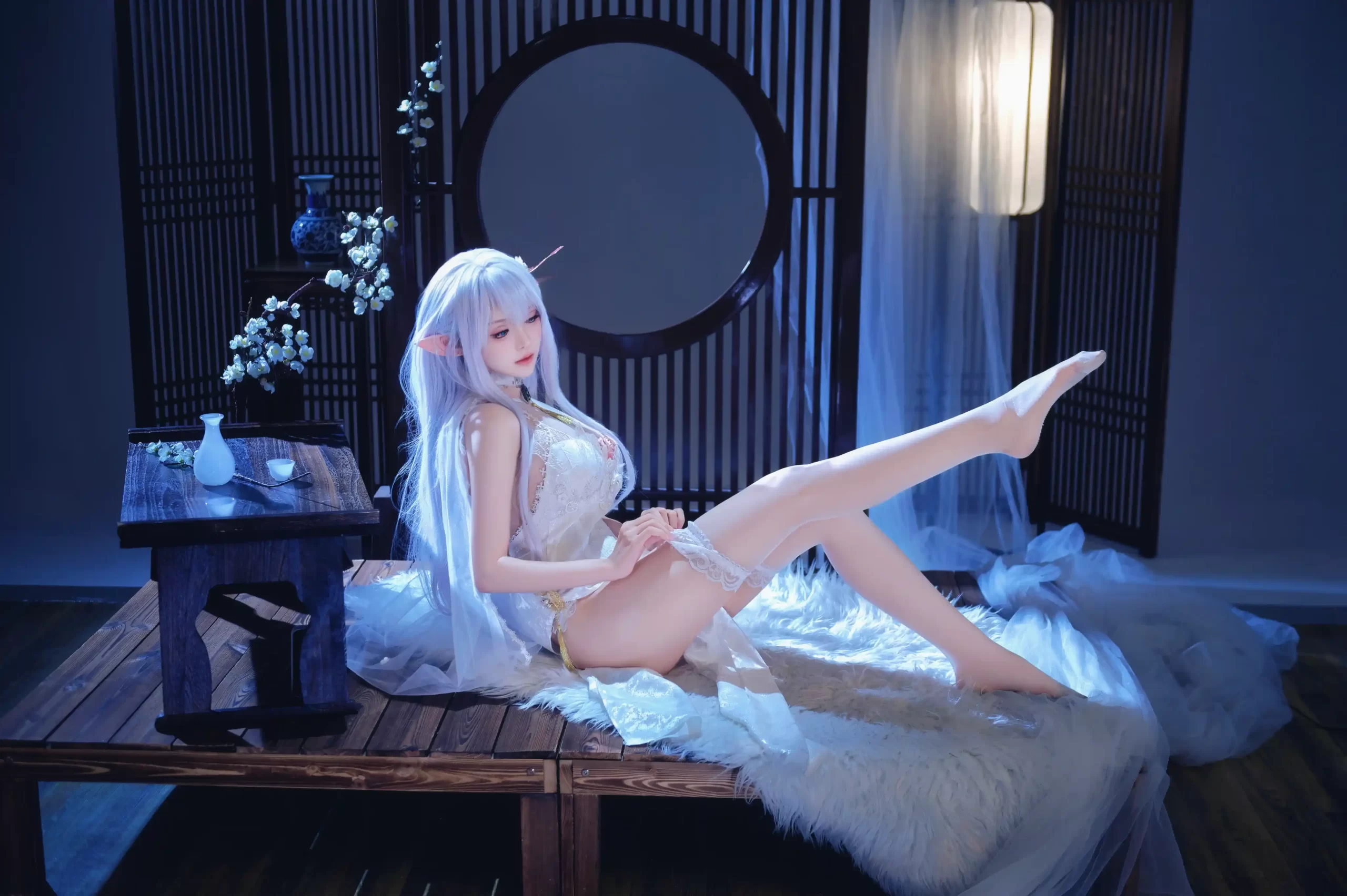 鹿初 Shika hatsu cosplay Albion Azur Lane 18 scaled