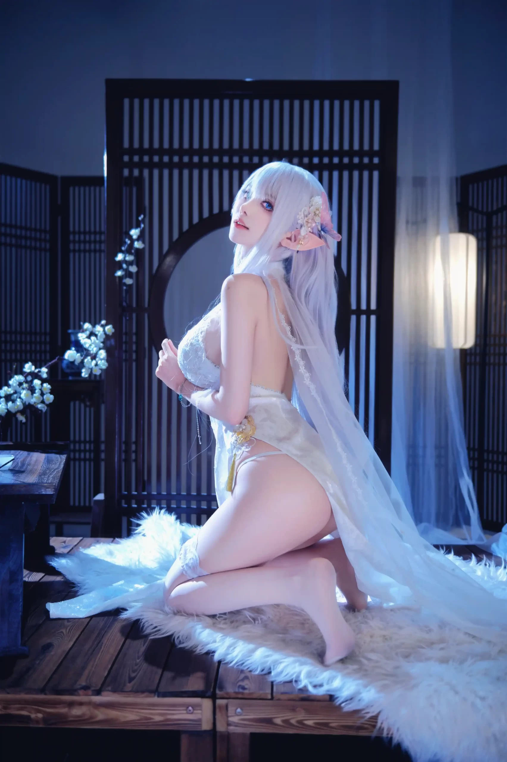 鹿初 (Shika-hatsu) Albion Cosplay – The Graceful Ark Royal Just Dropped Anchor in Your Heart ♡ | Azur Lane  