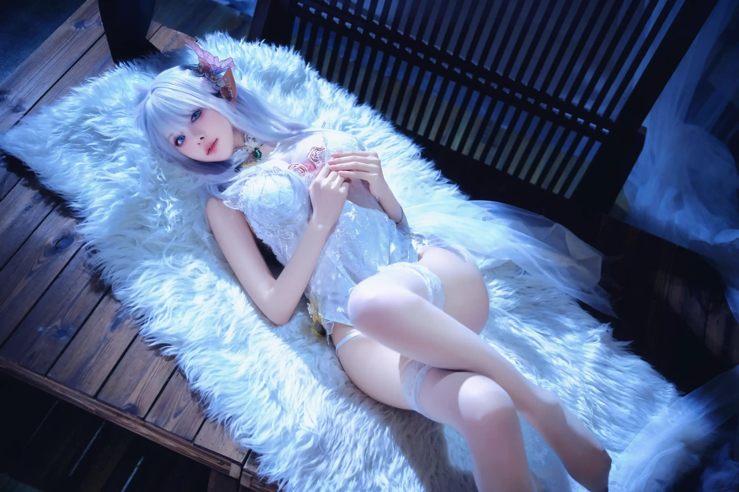 鹿初 Shika hatsu cosplay Albion Azur Lane 36 scaled