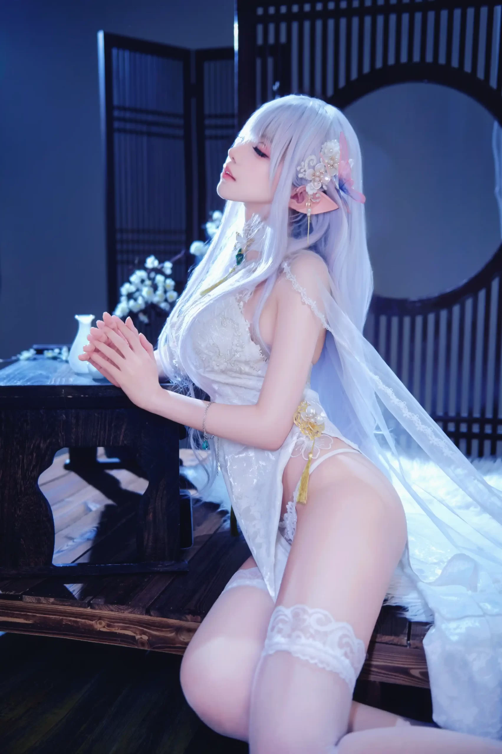 鹿初 Shika hatsu cosplay Albion Azur Lane 6 scaled