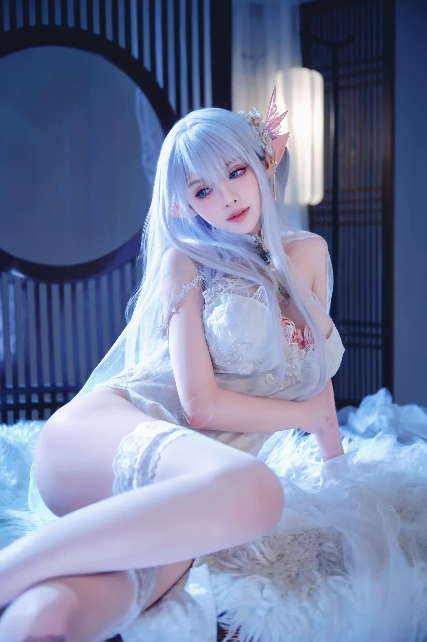 鹿初 Shika hatsu cosplay Albion Azur Lane 7 scaled