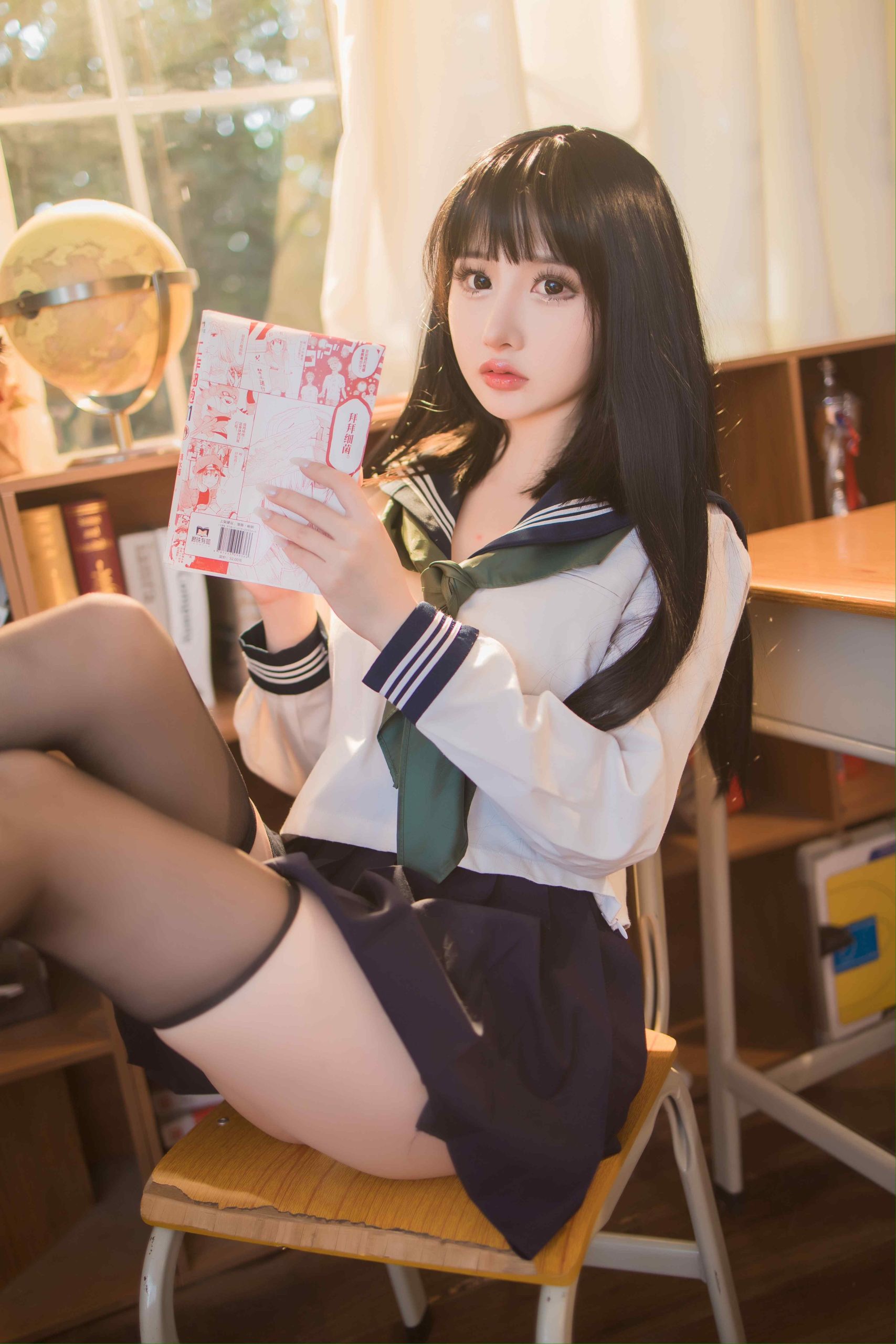 您的蛋蛋 ddanlikeu Contrast School Girl 15 scaled