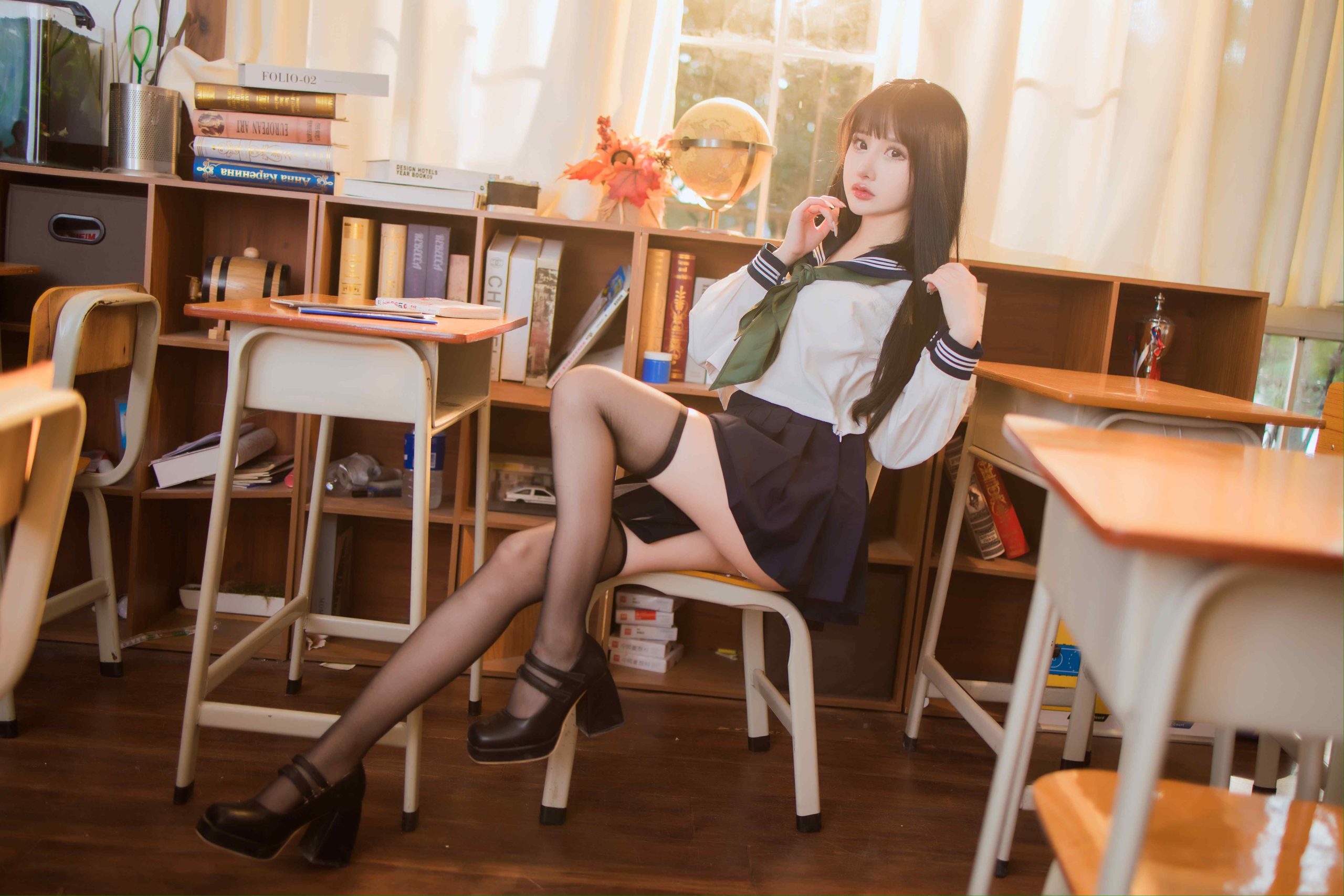 您的蛋蛋 ddanlikeu Contrast School Girl 9 scaled