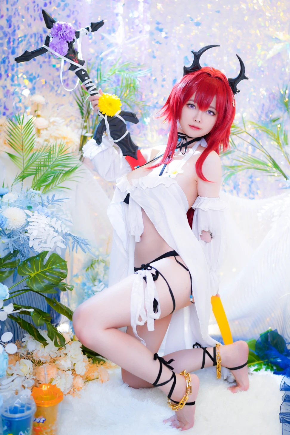 Arty Huang Arty亚缇 cosplay Surtr Arknights 32