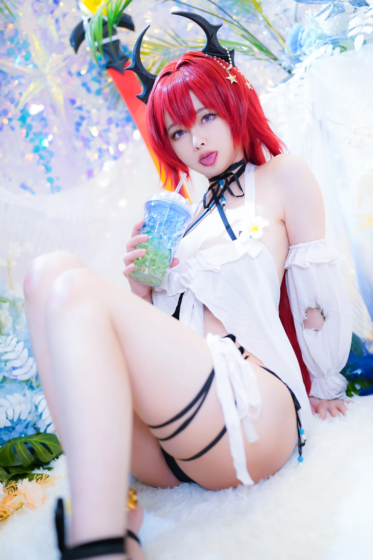 Arty Huang Arty亚缇 cosplay Surtr Arknights 39