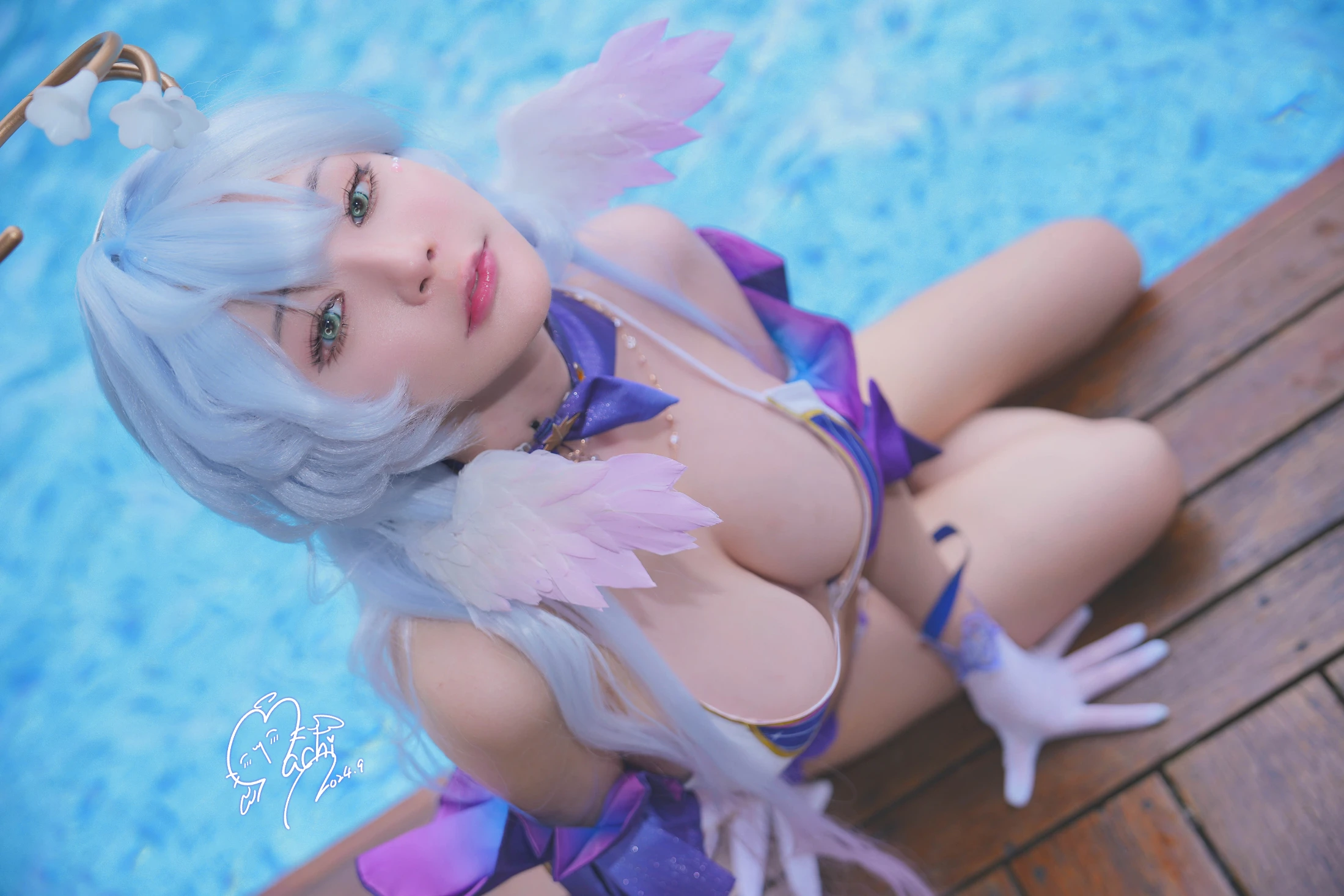 Machi馬吉 cosplay Robin HonkaiStar Rail 48