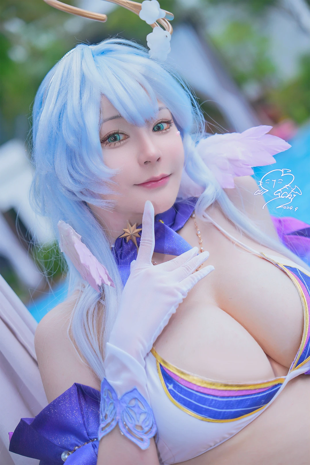 Machi馬吉 cosplay Robin HonkaiStar Rail 49
