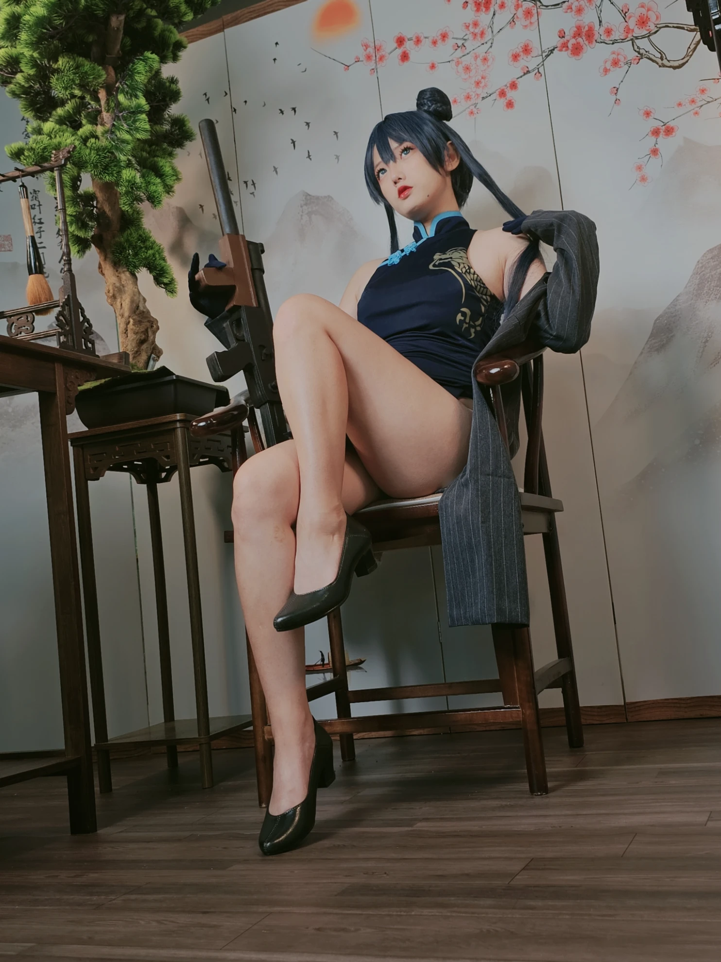 Messie Huang写真 cosplay Kisaki Blue Archive 38