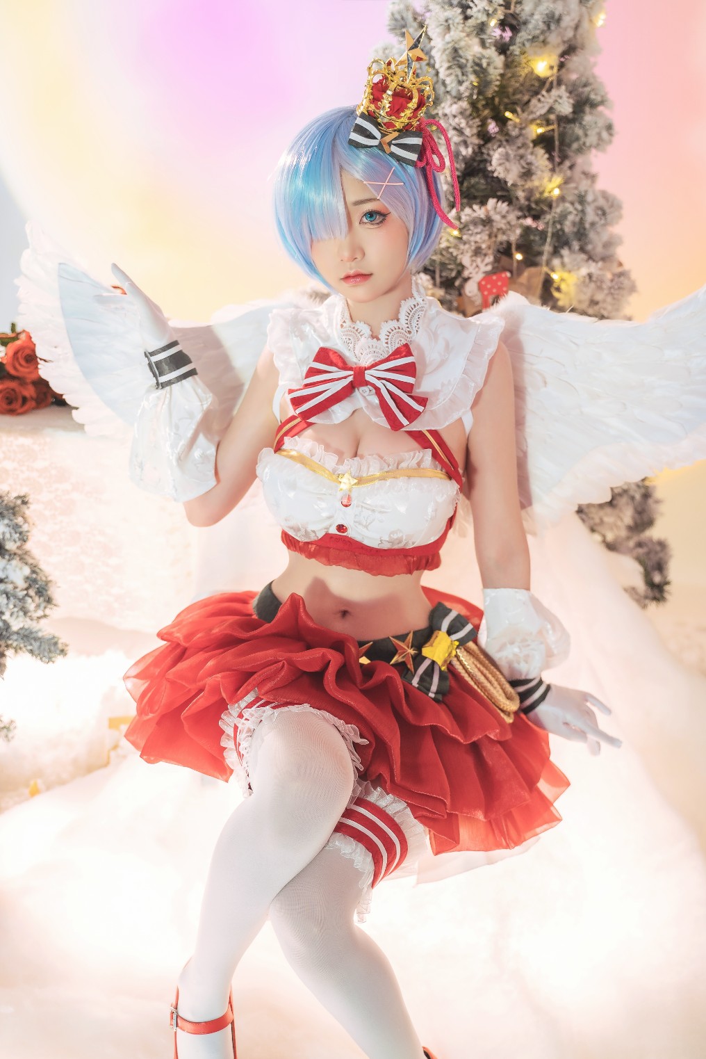 Nekokoyoshi 爆机少女喵小吉 cosplay Rem ReZero 1