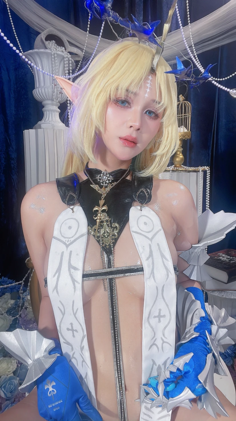 Pyoncos ピオン cosplay Fleurdelys Wuthering Waves 56