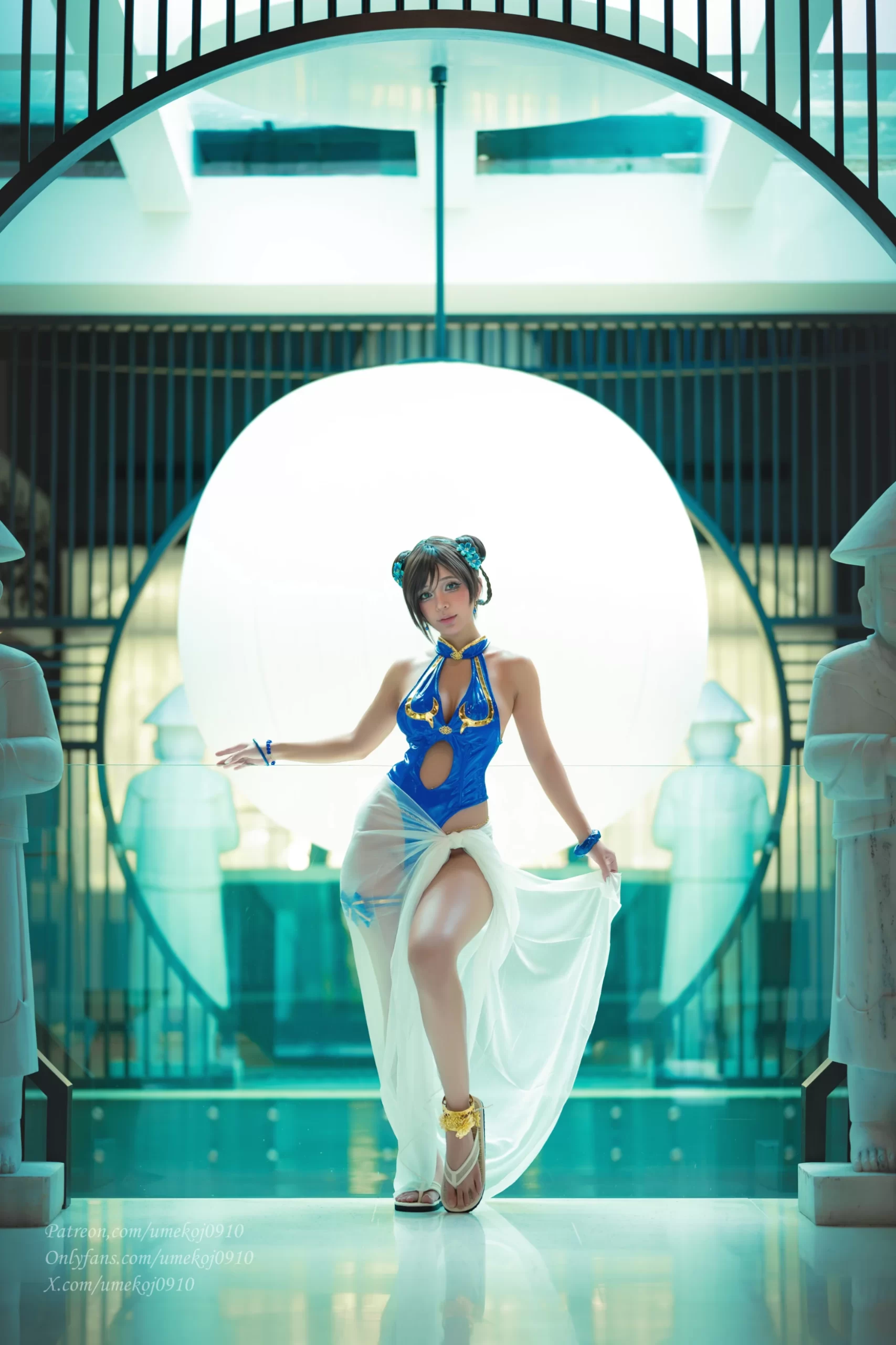 Umeko J cosplay Chun Li Street Fighter 37 scaled