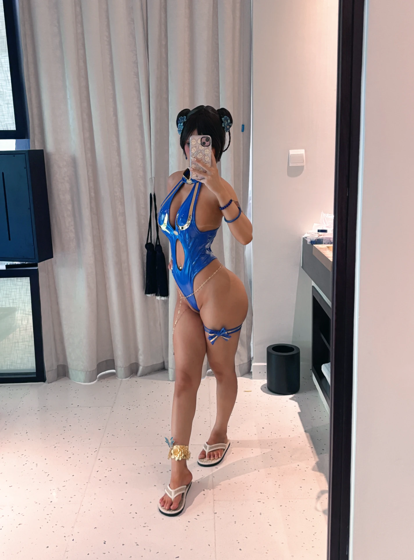Umeko J cosplay Chun Li Street Fighter 77