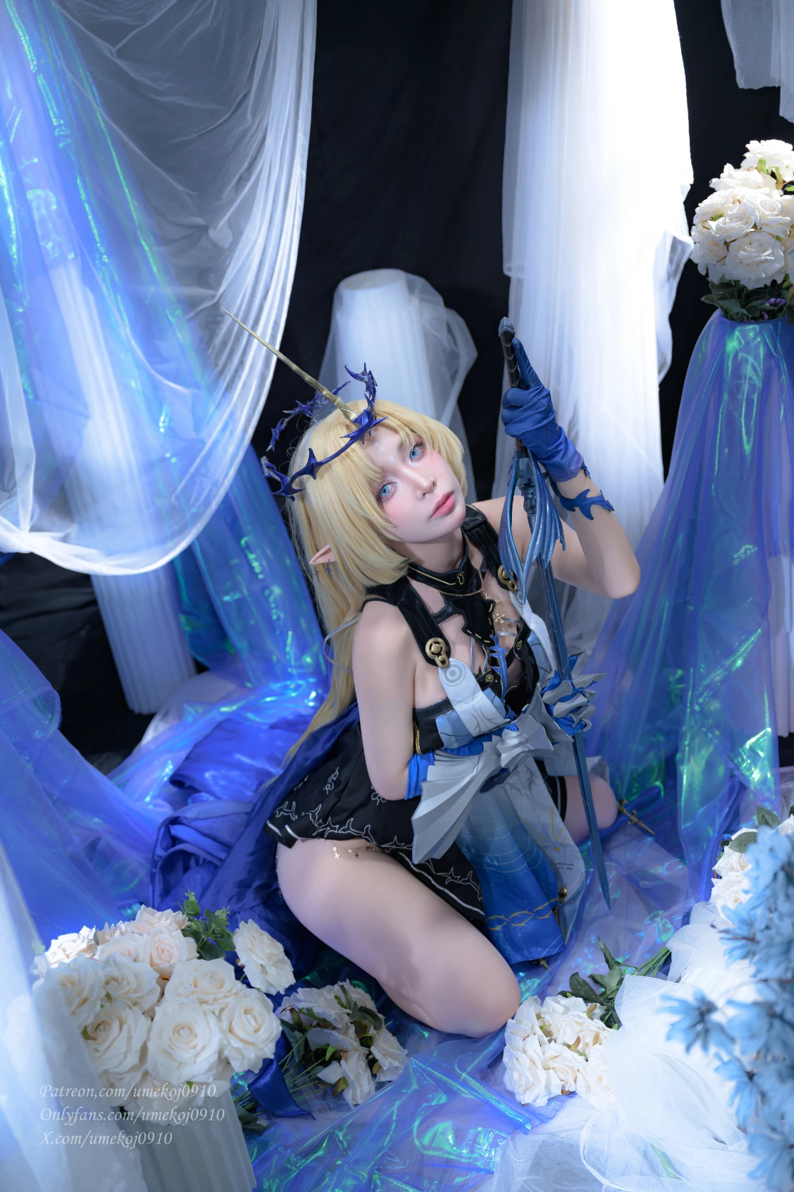 Umeko J cosplay Fleurdelys Wuthering Waves 23