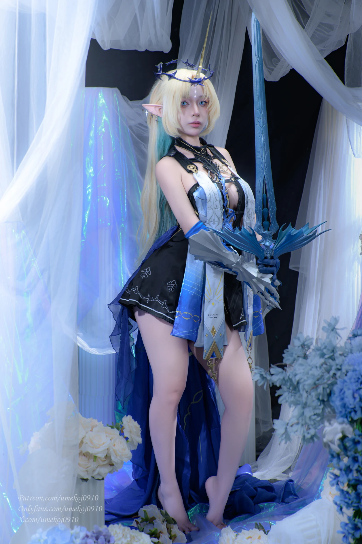 Umeko J cosplay Fleurdelys Wuthering Waves 3