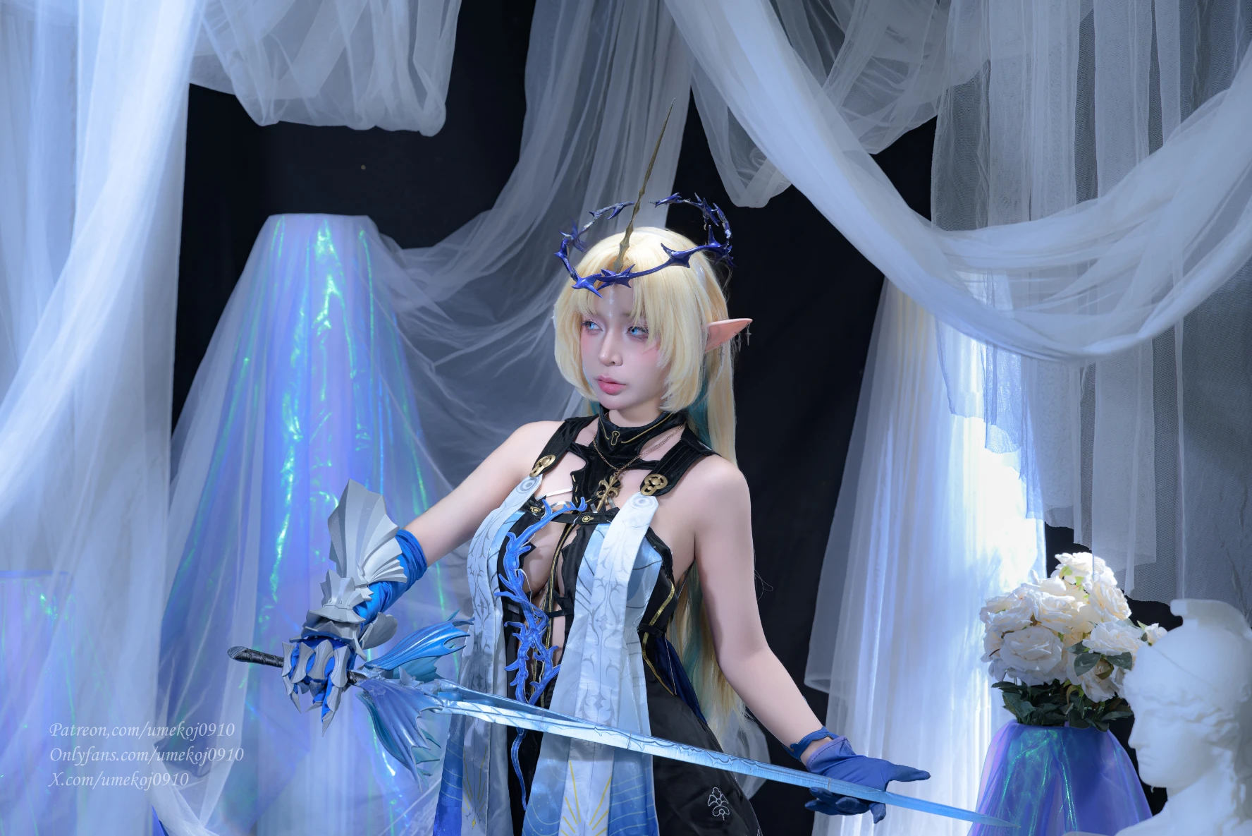 Umeko J cosplay Fleurdelys Wuthering Waves 4