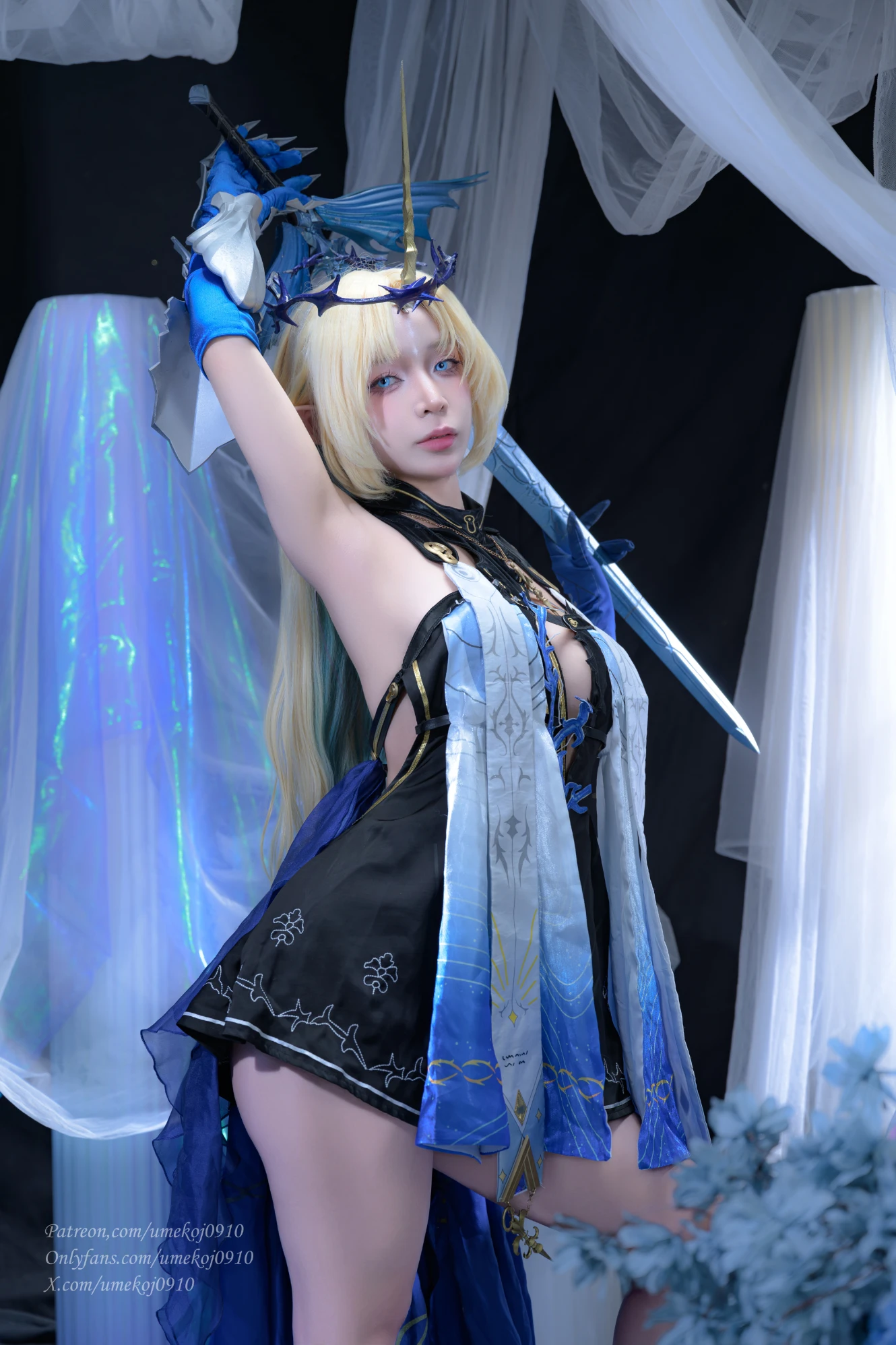 Umeko J cosplay Fleurdelys Wuthering Waves 7