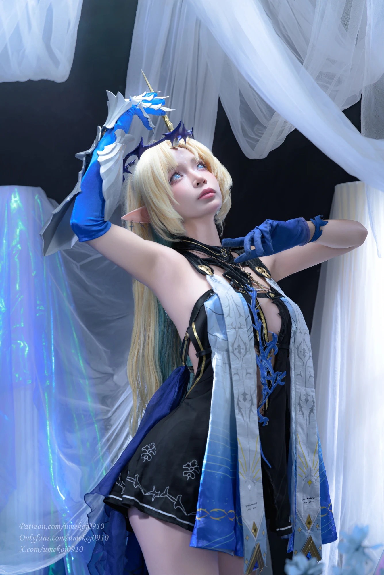 Umeko J cosplay Fleurdelys Wuthering Waves 8