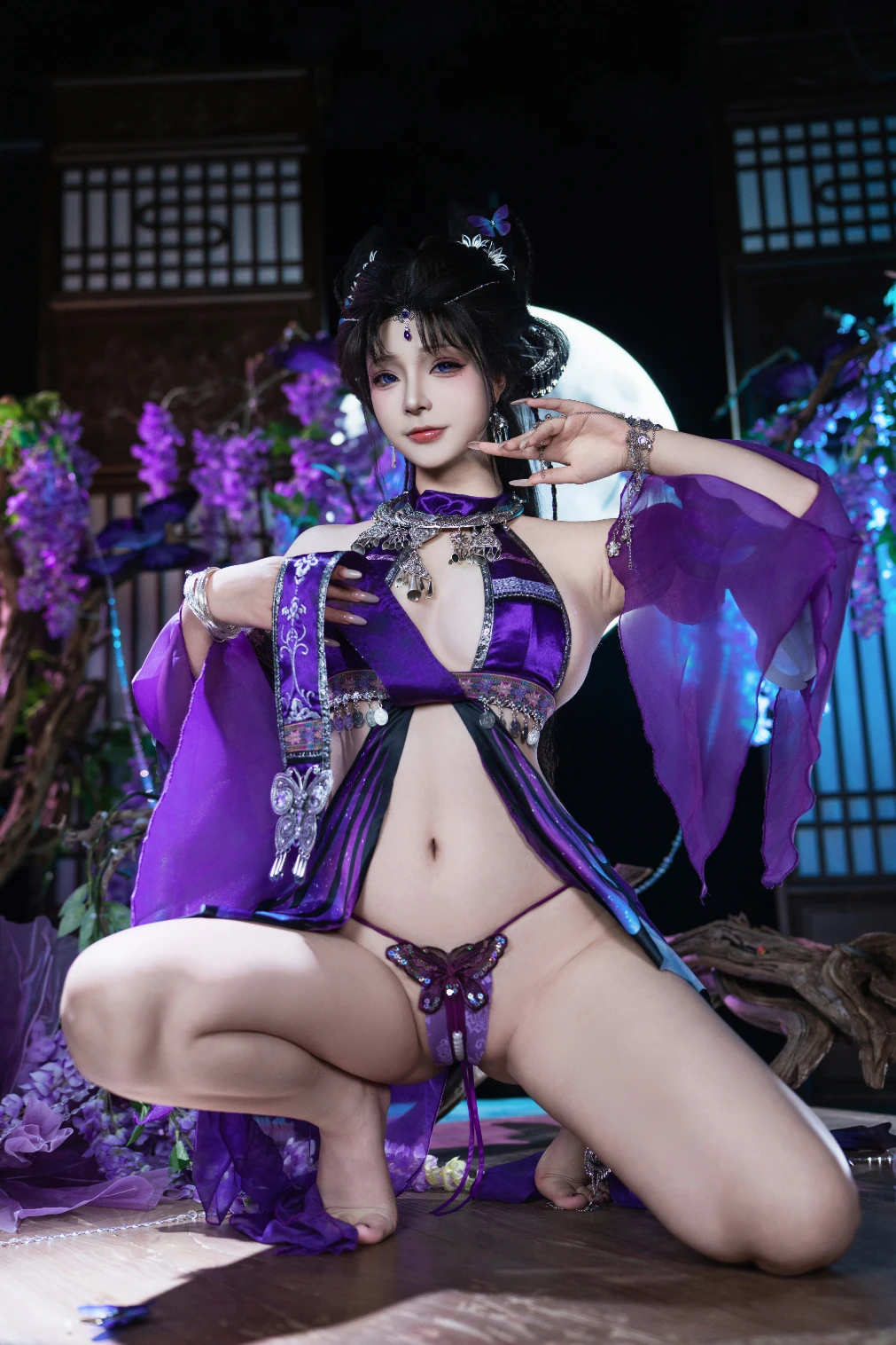 Yuuhui玉汇 Kokuhui Morpho Butterfly 30