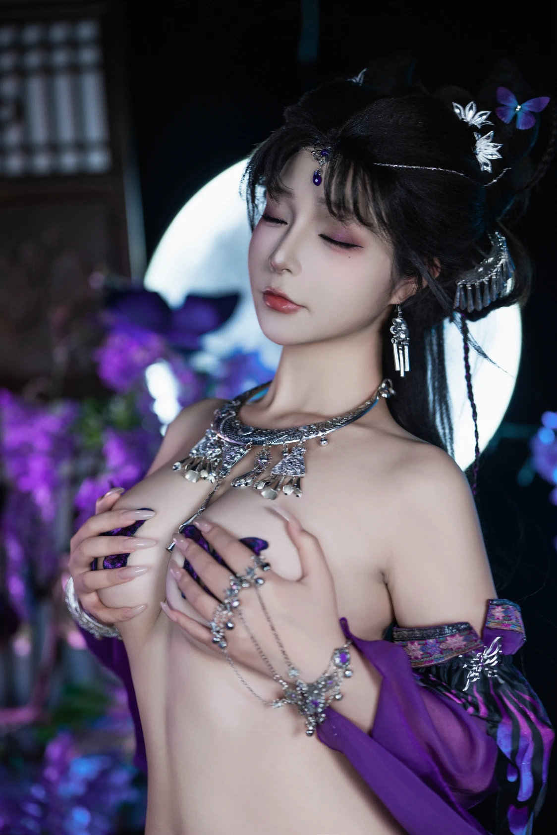 Yuuhui玉汇 Kokuhui Morpho Butterfly 75