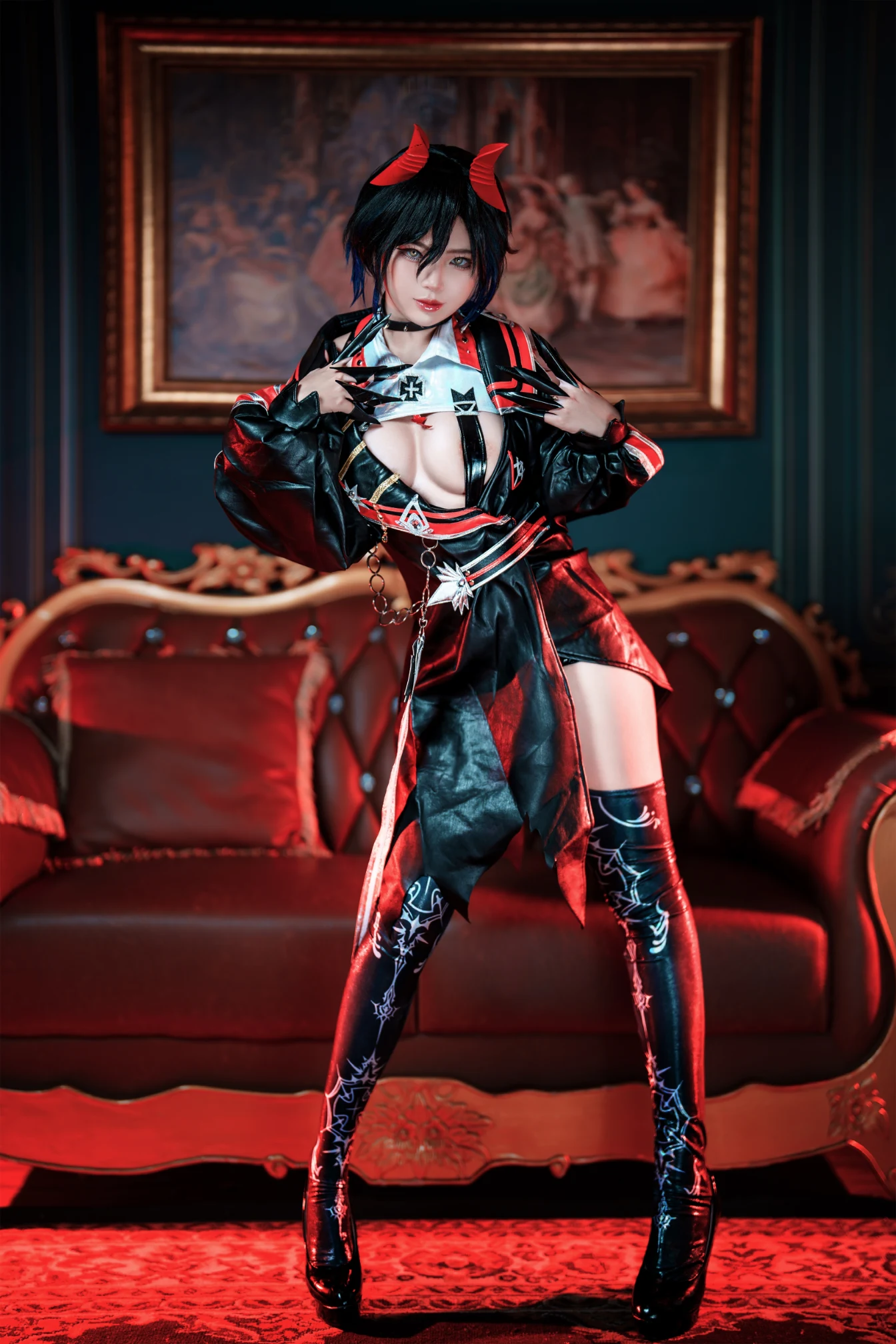 ZinieQ ジニCosplayer cosplay Ulrich Von Hutten Azur Lane 1