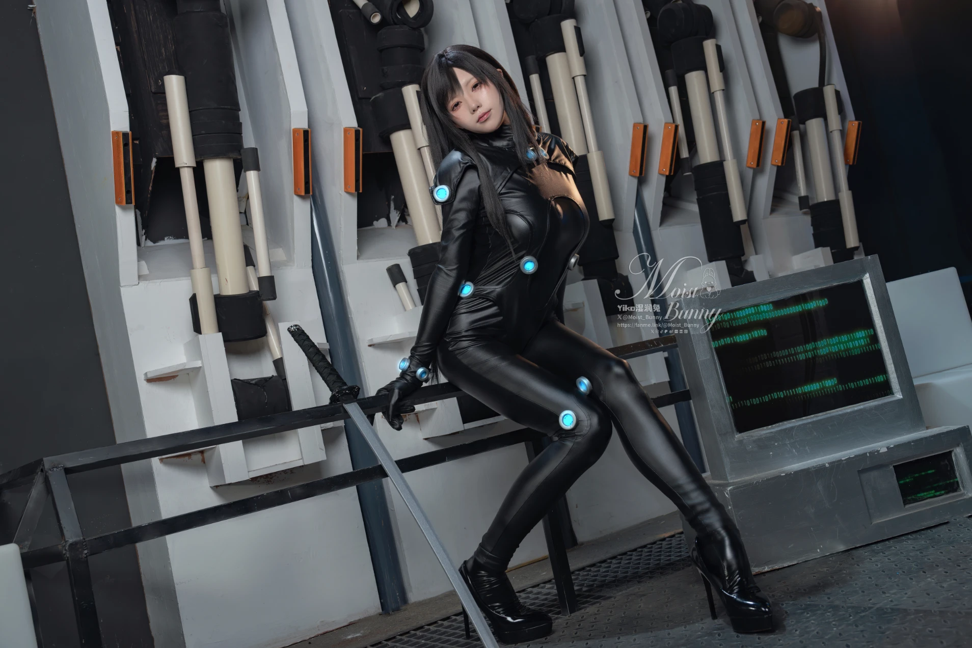 咬一口兔娘ovo Yaokoututu cosplay Reika Shimohira Gantz 19