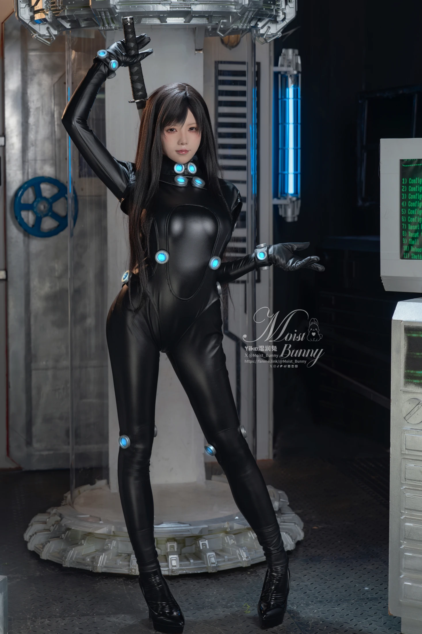 咬一口兔娘ovo Yaokoututu cosplay Reika Shimohira Gantz 7