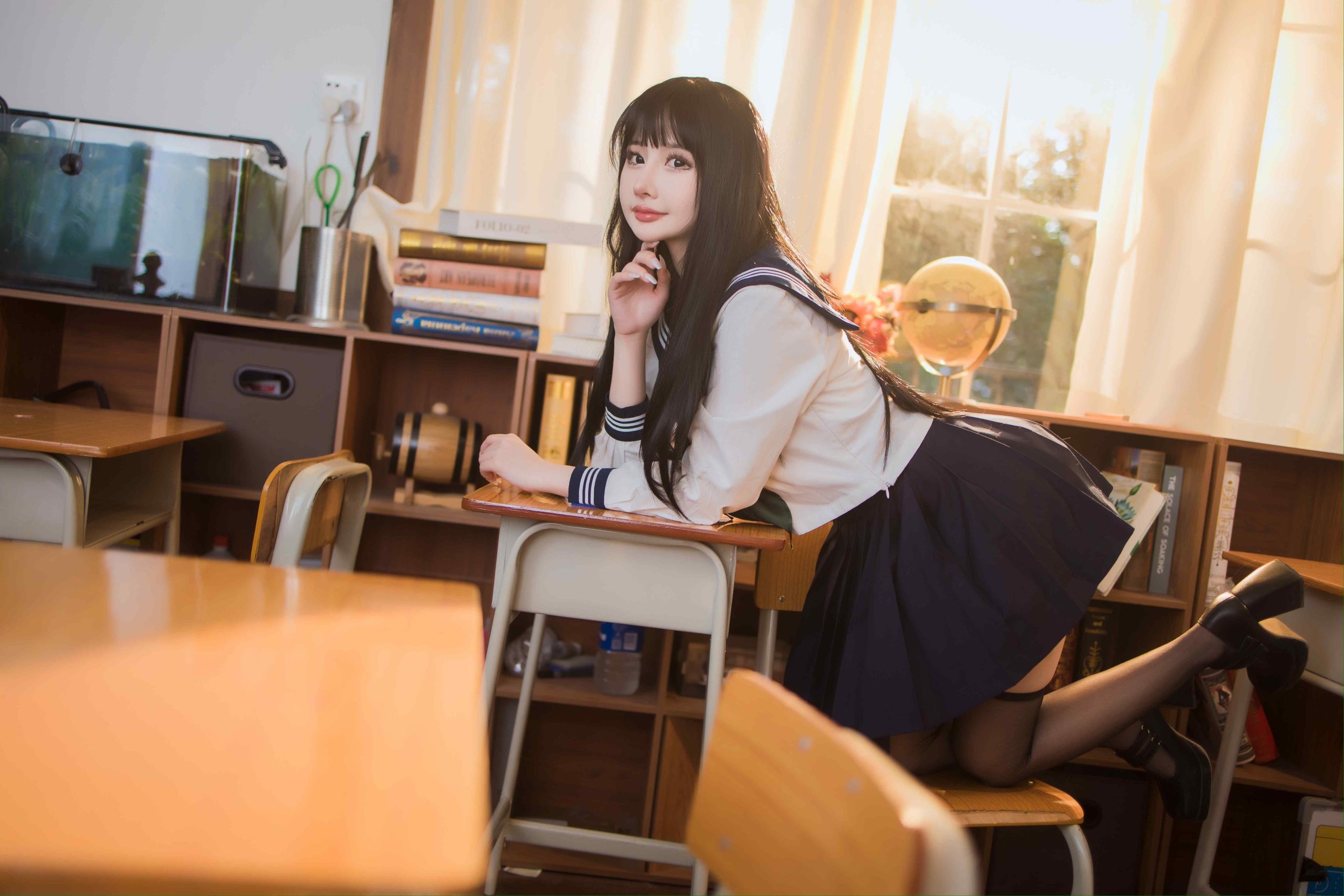 您的蛋蛋 ddanlikeu Contrast School Girl 10 scaled