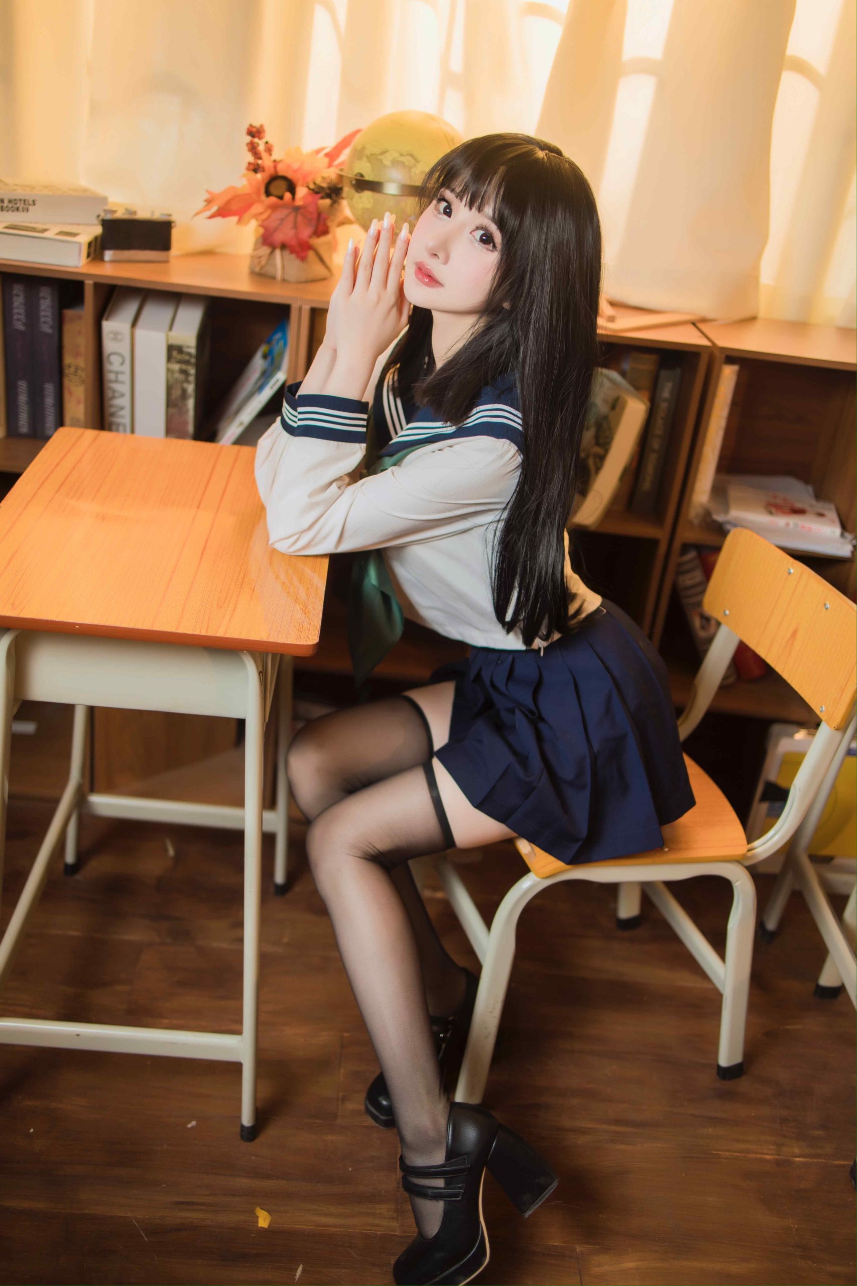 您的蛋蛋 ddanlikeu Contrast School Girl 13 scaled