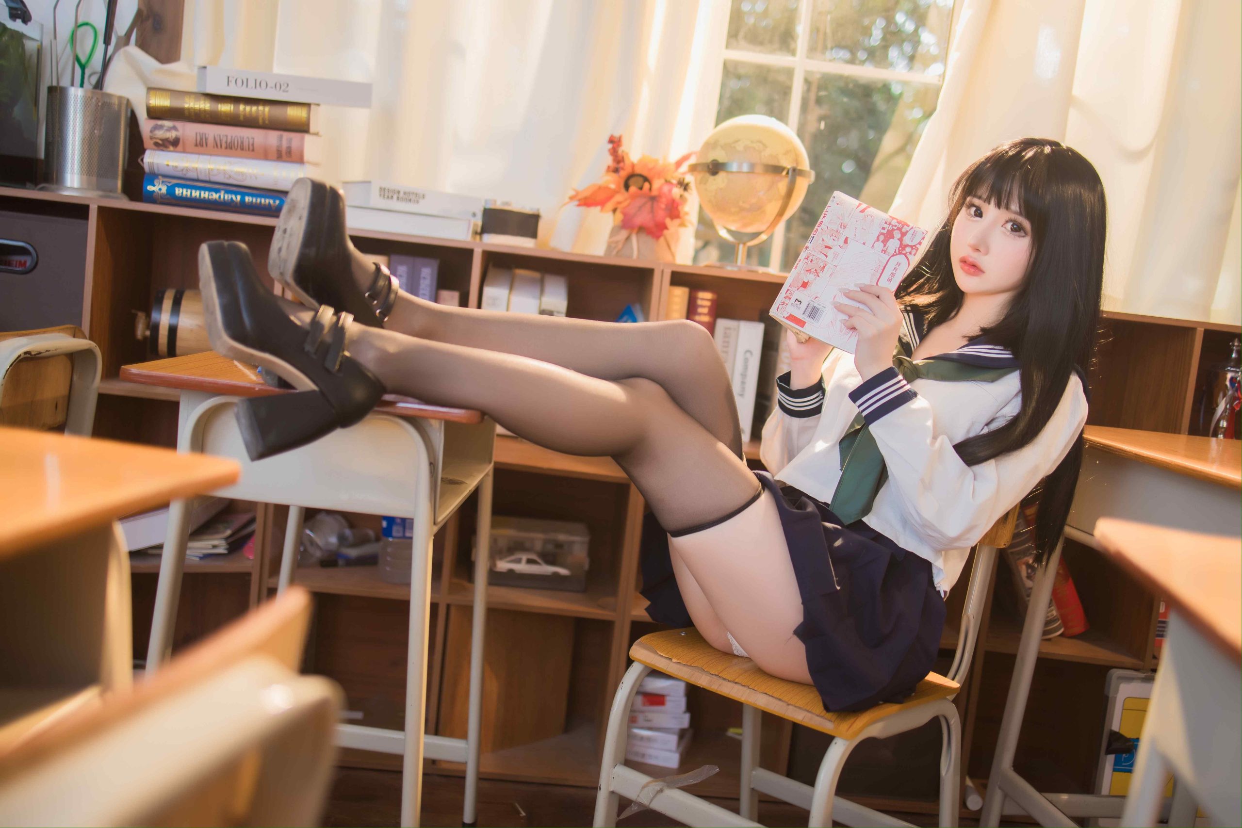 您的蛋蛋 ddanlikeu Contrast School Girl 14 scaled